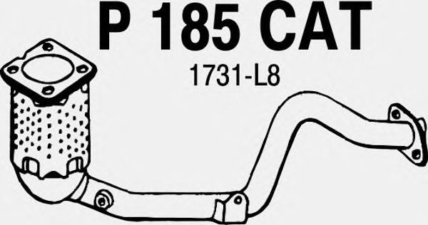 Catalytic Converter P185CAT