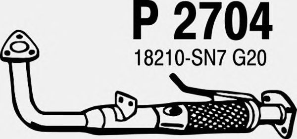 Exhaust Pipe P2704