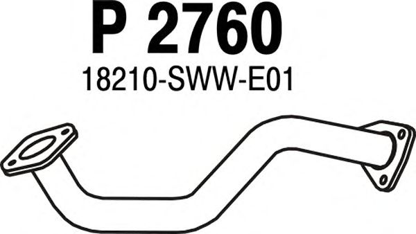 Exhaust Pipe P2760