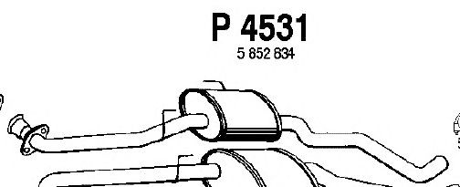 Middle Silencer P4531