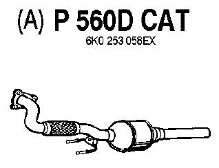 Catalytic Converter P560DCAT