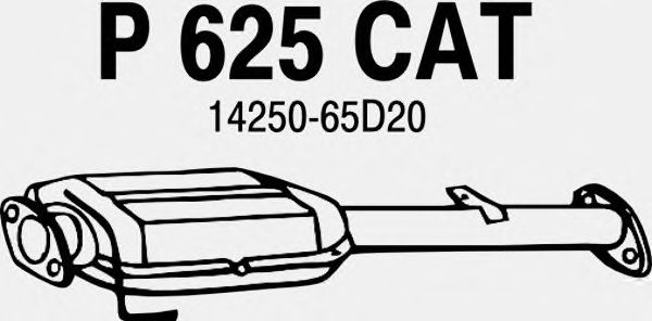 Catalytic Converter P625CAT
