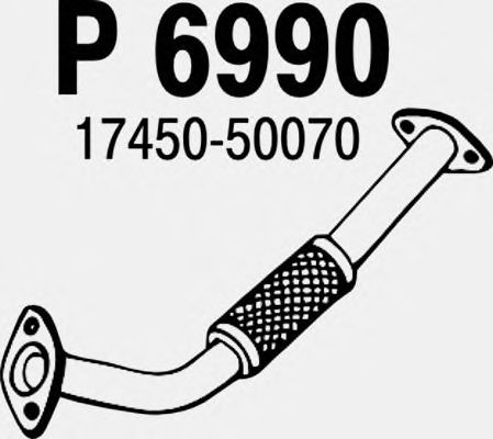 Exhaust Pipe P6990