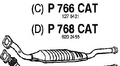 Catalytic Converter P766CAT