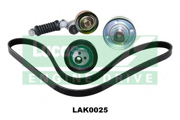 Поликлиновой ременный комплект LAK0025