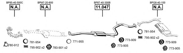 Exhaust System MA110470