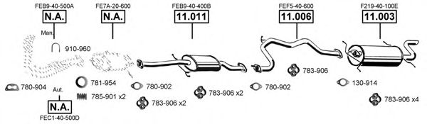 Exhaust System MA112205