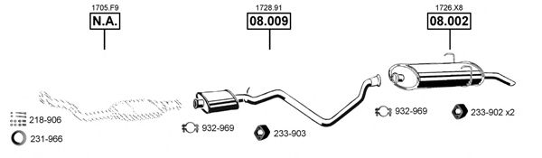 Exhaust System PE083225