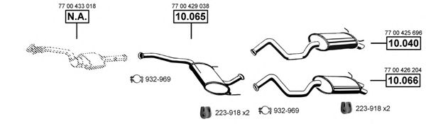 Exhaust System RE101750