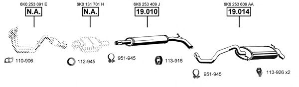 Exhaust System SE191400