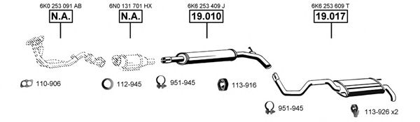 Exhaust System SE191415