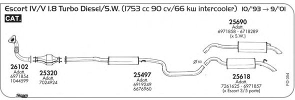 Exhaust System FO054