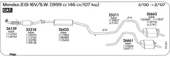 Exhaust System FO201
