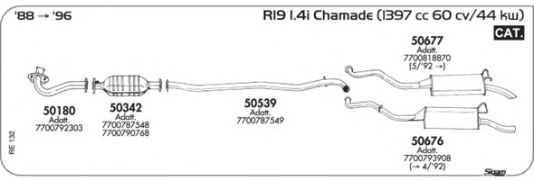 Exhaust System RE132