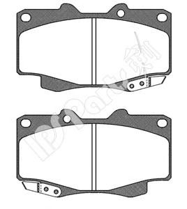 Brake Pad Set, disc brake IBD-1219