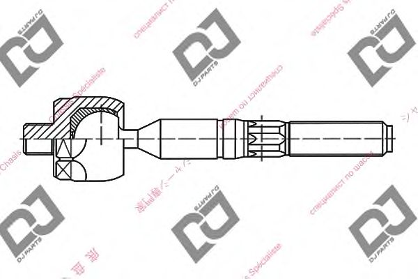 Tie Rod Axle Joint DR1015