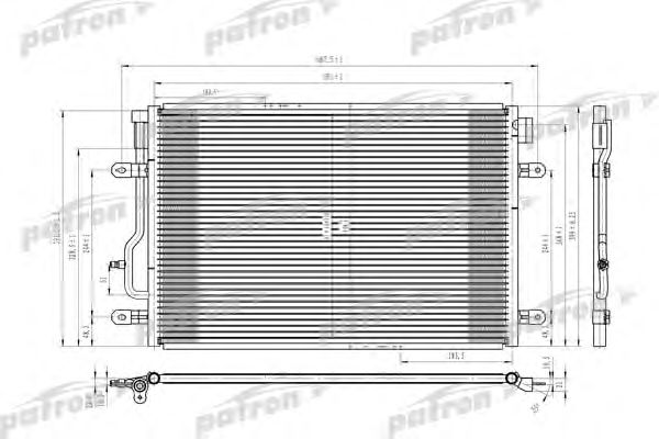 Condenser, air conditioning PRS3622