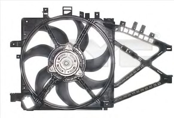 Fan, radiator 825-1020
