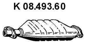 Katalizatör; Dönüstürme katalizörü 08.493.60