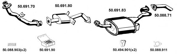 Exhaust System 502052