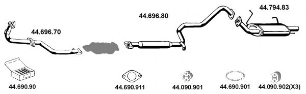 Exhaust System 442064