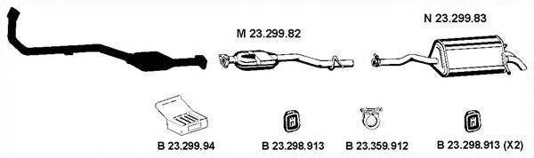 Exhaust System 232434