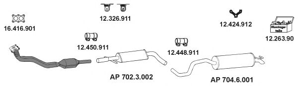 Exhaust System AP_2334