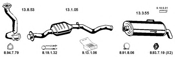 Exhaust System 222203