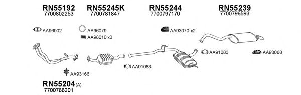 Exhaust System 550522