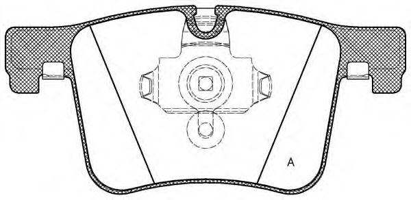 Brake Pad Set, disc brake BPA1457.00