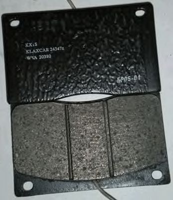 Brake Pad Set, disc brake 24347z