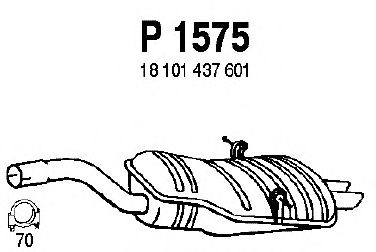 Silenciador posterior P1575