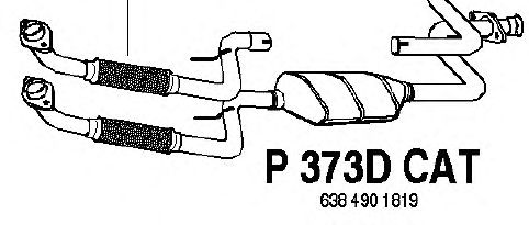 Catalytic Converter P373DCAT