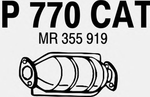 Catalytic Converter P770CAT
