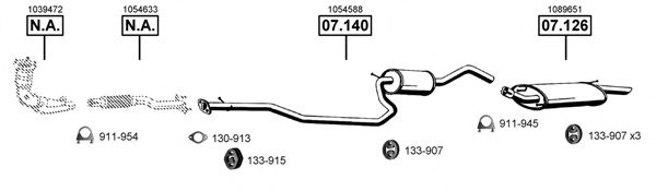 Exhaust System FO071220