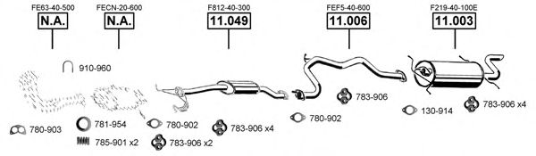 Exhaust System MA112215