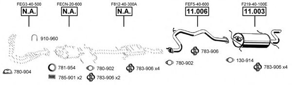 Exhaust System MA112235