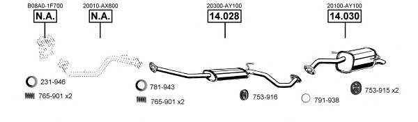 Exhaust System NI140865