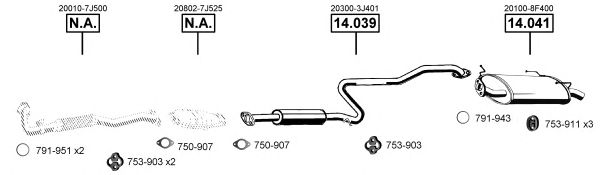 Exhaust System NI141655