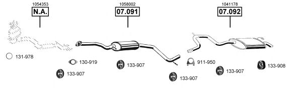 Exhaust System FO073530