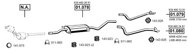 Exhaust System ME012670