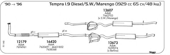 Exhaust System FI149