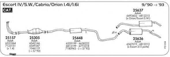 Exhaust System FO034