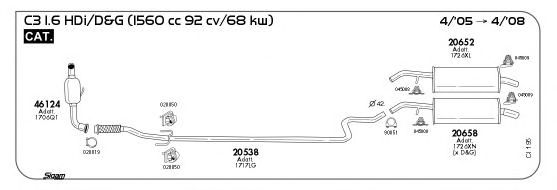 Exhaust System CI195