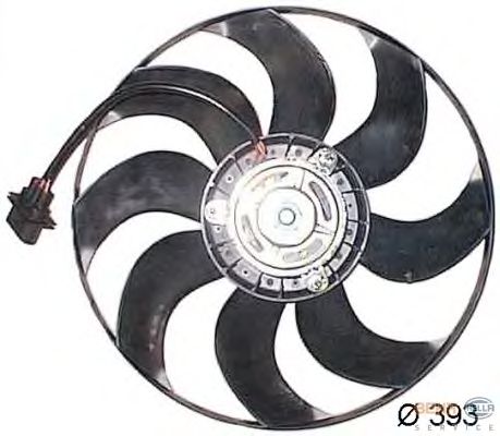 Fan, motor sogutmasi 8EW 351 043-561