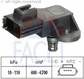 Lufttrykssensor; Sensor, sugerørstryk 10.3093