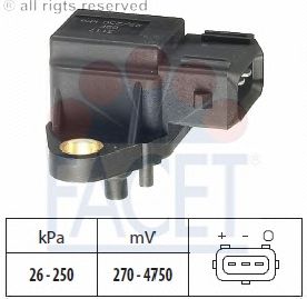 Air Pressure Sensor, height adaptation; Sensor, intake manifold pressure 10.3117