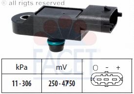 Air Pressure Sensor, height adaptation; Sensor, intake manifold pressure 10.3121