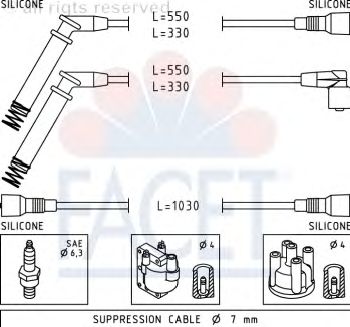 Ignition Cable Kit 4.8689