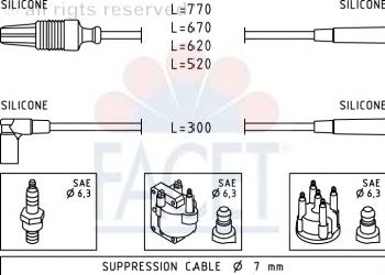 Ignition Cable Kit 4.8780